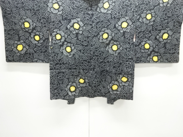 本総絞り花模様羽織